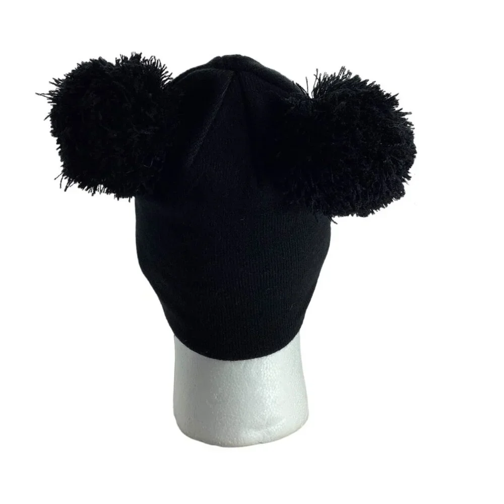 Disney‎ Mickey Mouse Beanie with Poms Ears H&M Divided One Size